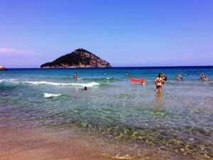 Пляж Кинира - Тасос