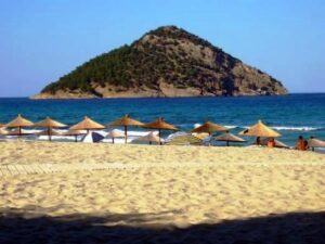 Пляж Кинира - Тасос