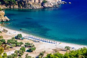 Пляж Ливади на Тасосе