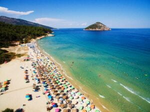 Пляж Парадайз на Тасосе