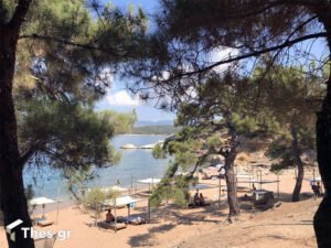 Пляж Салоникёс - Тасос