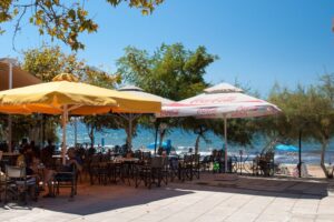 Пляж Скала Каллирахис - Тасос